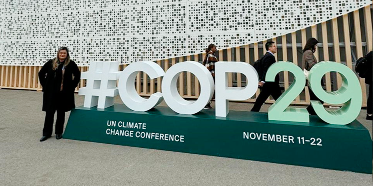 Docente da Unifesspa é uma das representantes da Amazônia na COP29, realizada no Azerbaijão