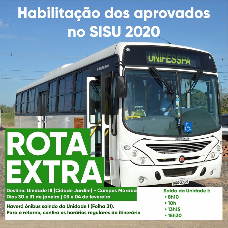 rota extra onibus